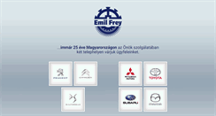 Desktop Screenshot of emilfrey.hu